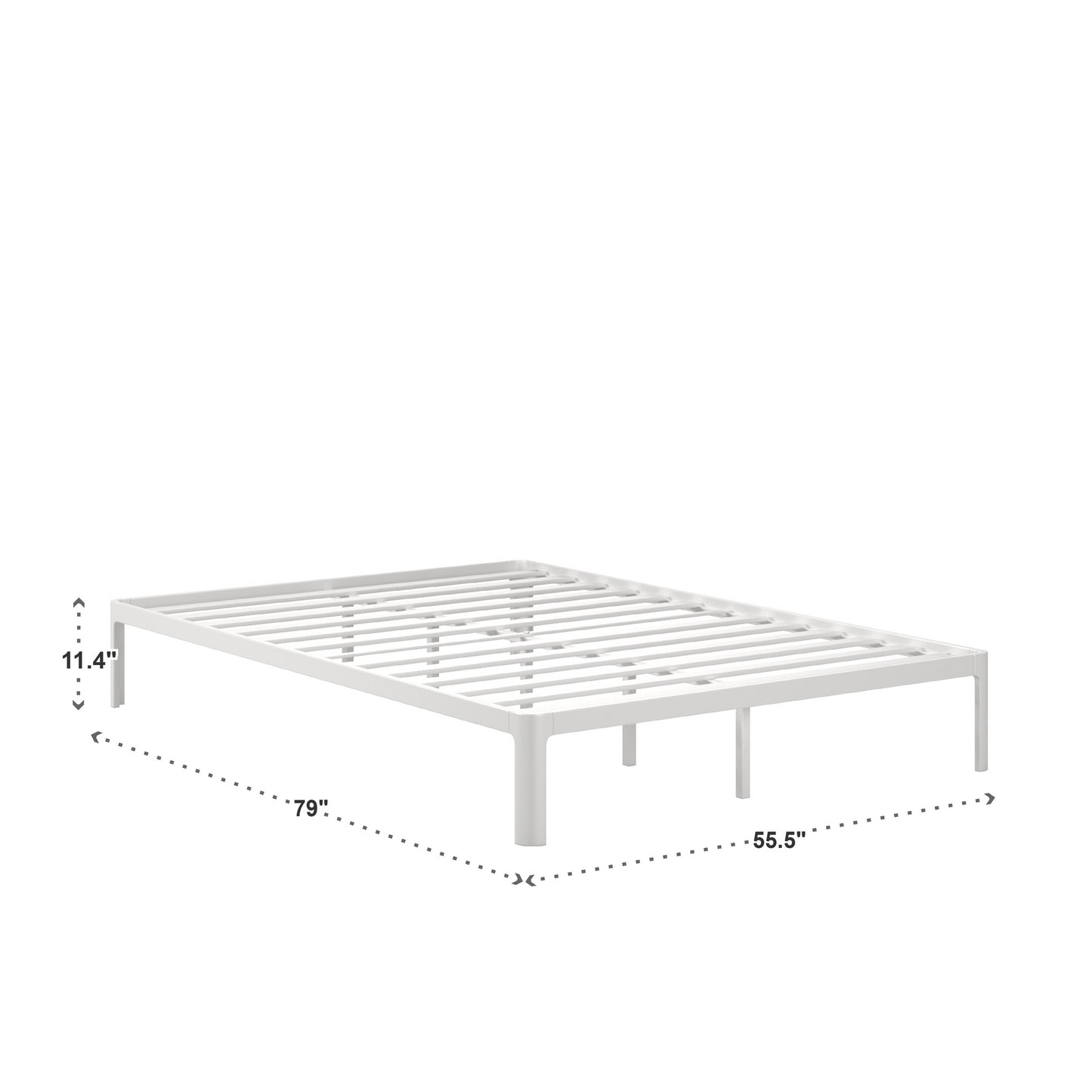 Metal Platform Bed - Full Size (Full Size)