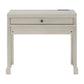 35 in. Writing Desk with USB Charger - Antique White Finish