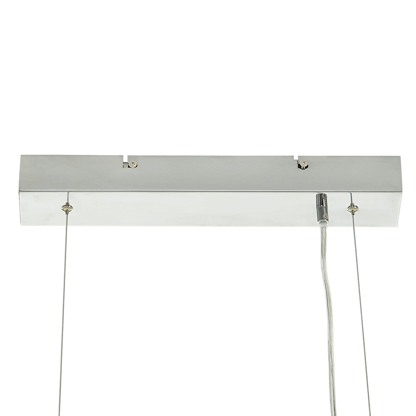 Chrome Finish Modern 5-Glass Cube Pendant Light