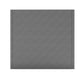 Wingback Button Tufted High Headboard Platform Bed - Grey Linen, King