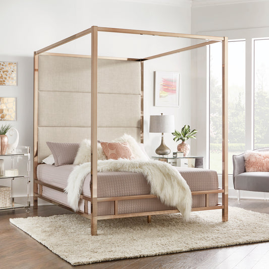 Styling Inspiration: Modern Canopy Bed