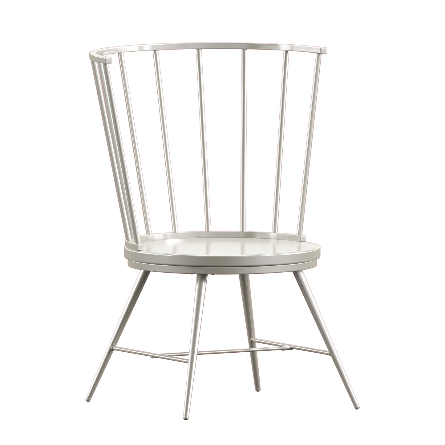 High Back Windsor Classic Dining Chairs (Set of 2) - Silver Birch