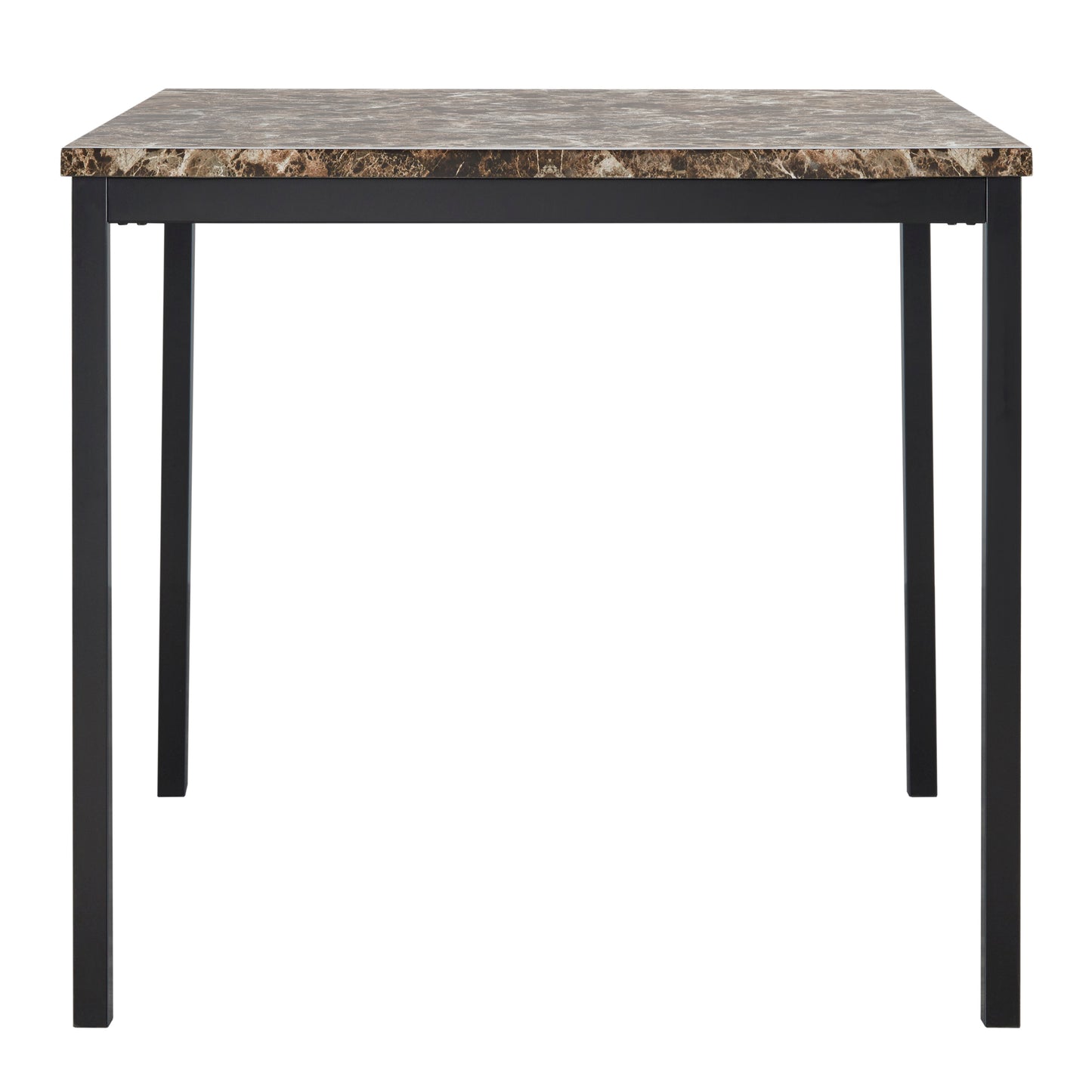 Faux Marble Counter Height Dining Table