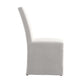 Fabric Upholstered Parsons Dining Chairs (Set of 2) - Cream Slipcover