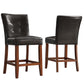 Tufted High Back Counter Height Stools (Set of 2)