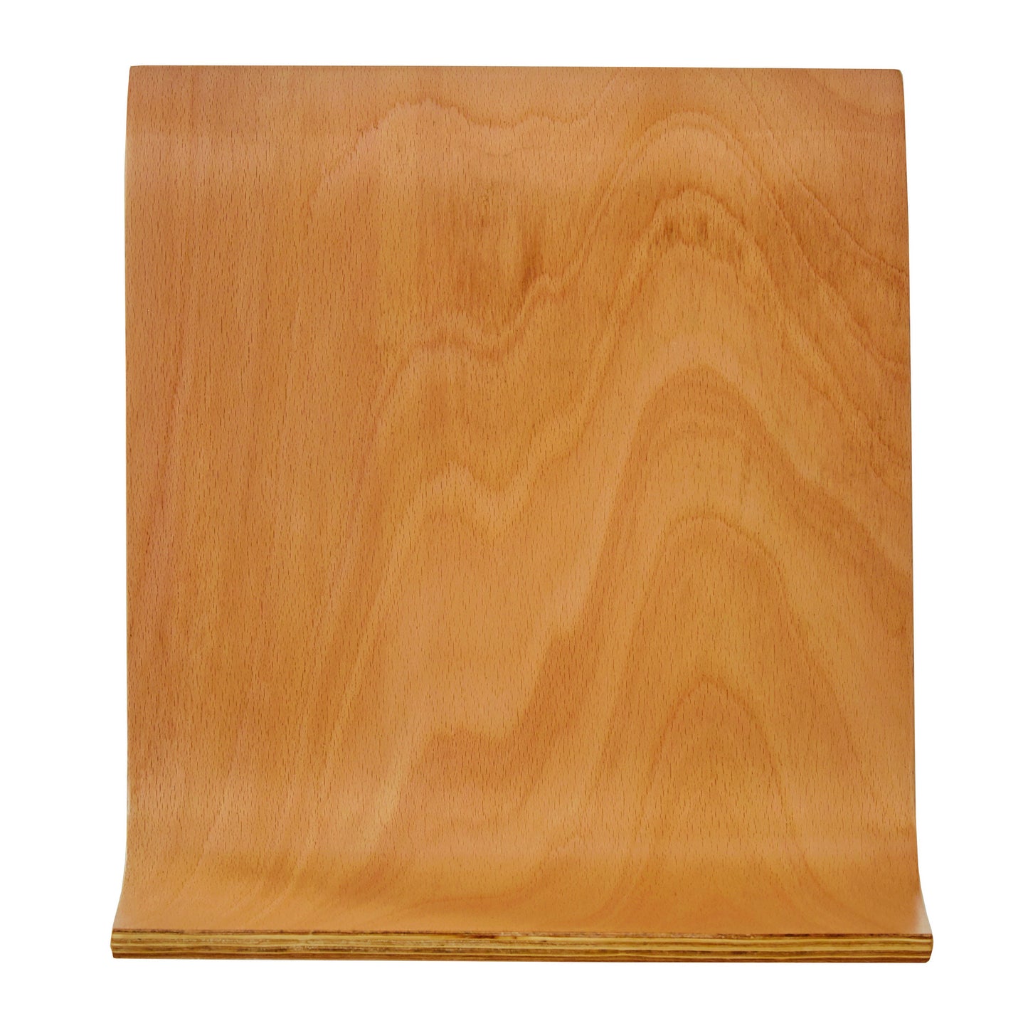 Mid-Century Modern Swivel Wood Stool (Set of 2) - Natural Finish, Counter Height