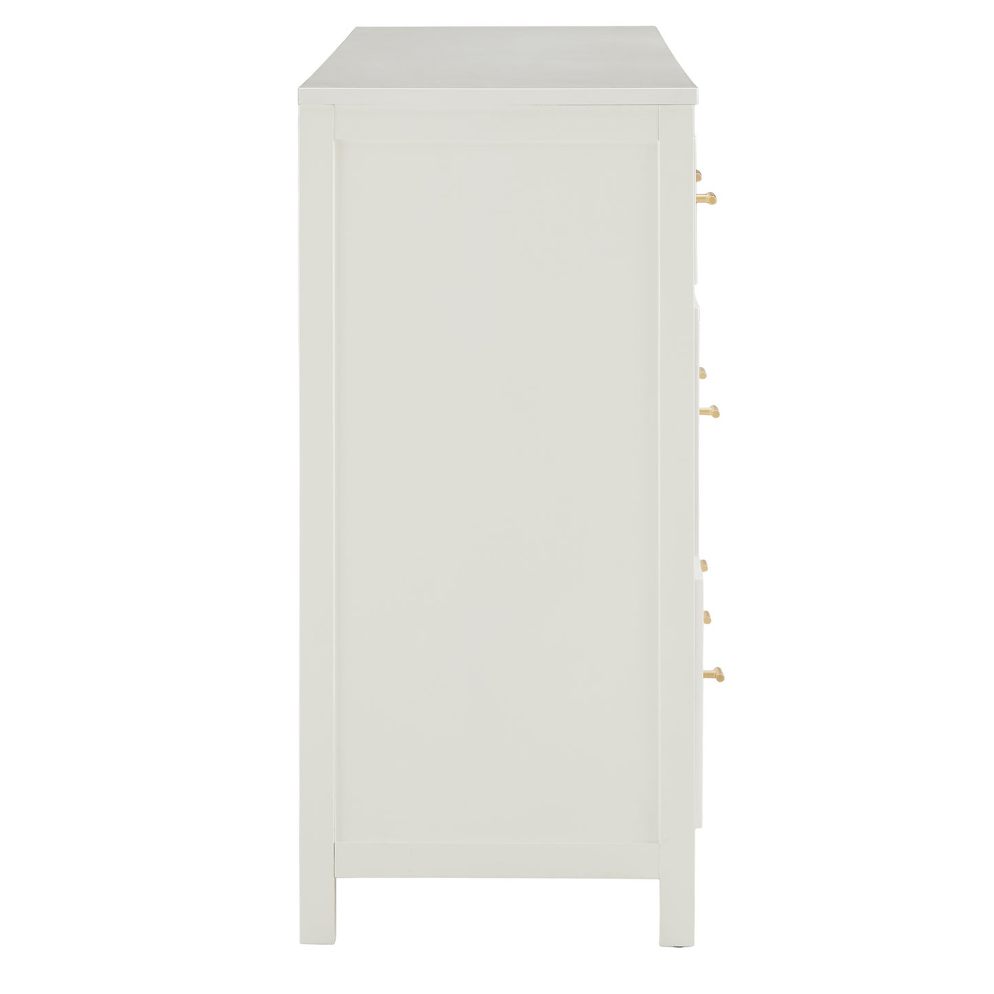 8-Drawer Dresser - White