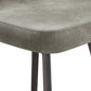 Upholstered Dining Chairs (Set of 2) - Light Gray PU Leather