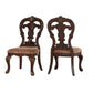 Cherry Finish Dining Chair (Set of 2)