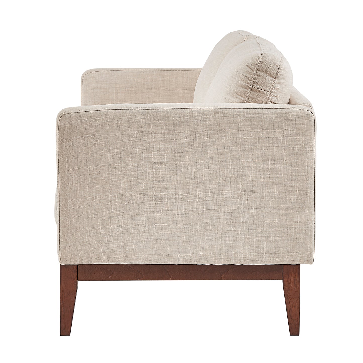 Linen Upholstered Sofa - Beige Linen