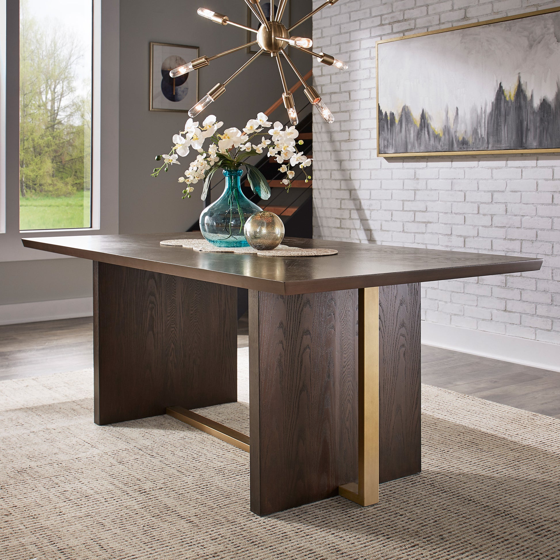 Espresso 78-inch Rectangular Dining Table by iNSPIRE Q Modern