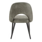 Upholstered Dining Chairs (Set of 2) - Light Grey PU Leather