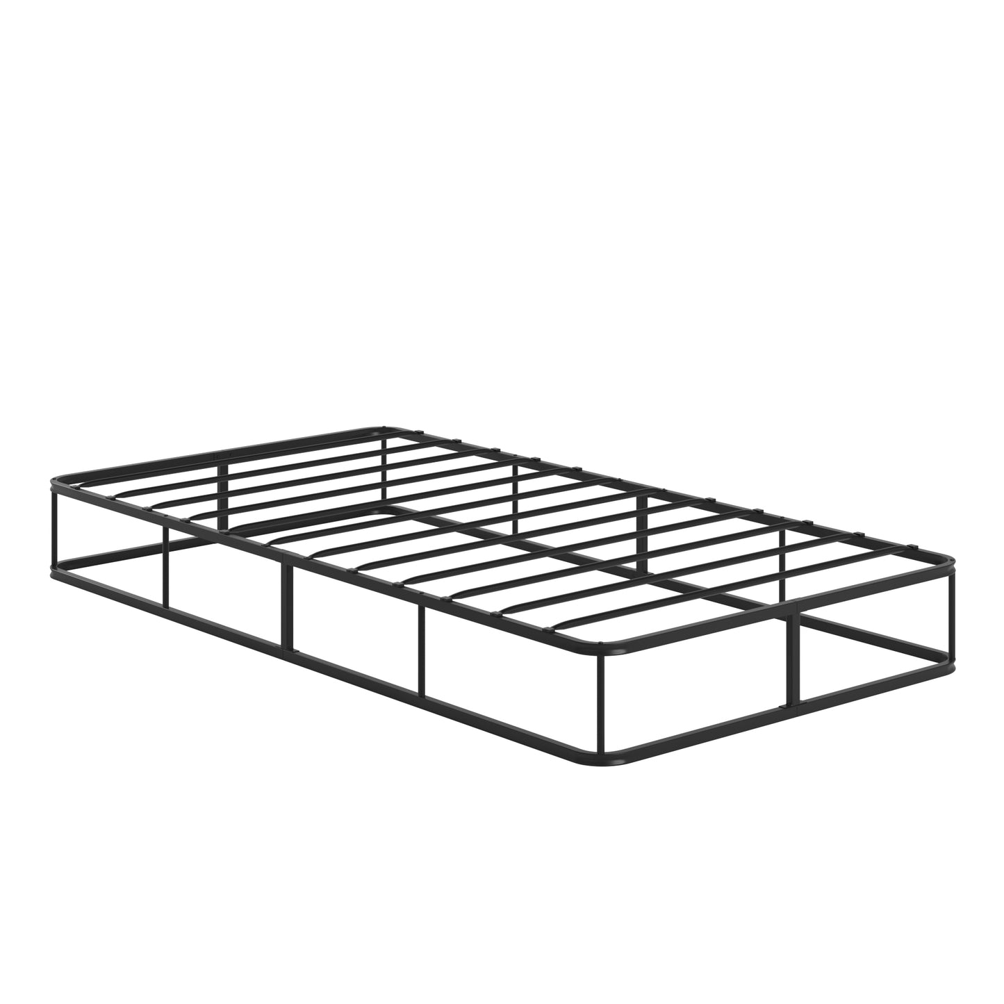 Black Metal Platform Bed Frame - Twin (Twin Size)