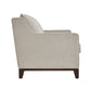 Fabric Sofa with Down Feather Cushions - Oatmeal