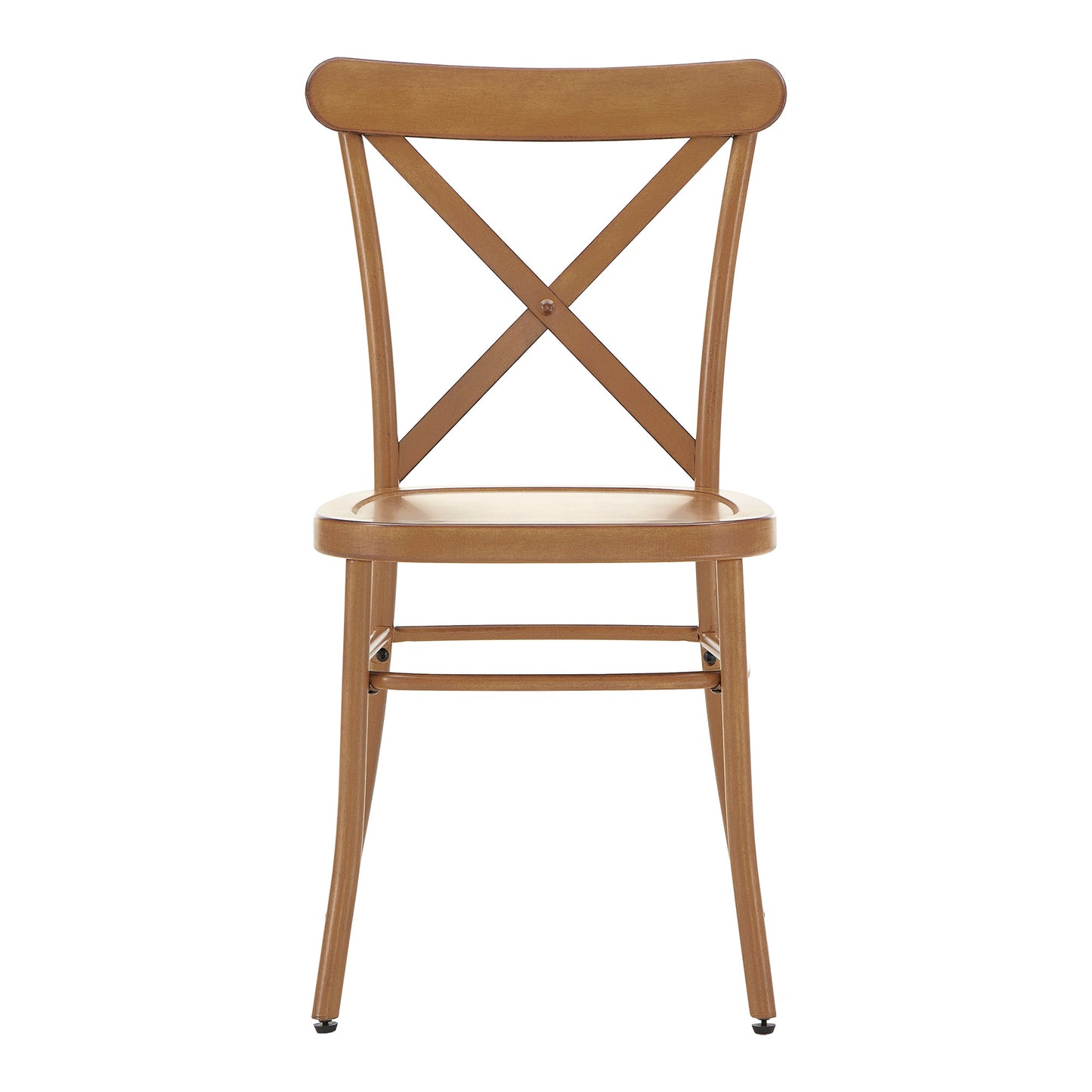 Oak Finish Oval 7-Piece Dining Set - Oak Finish Chairs