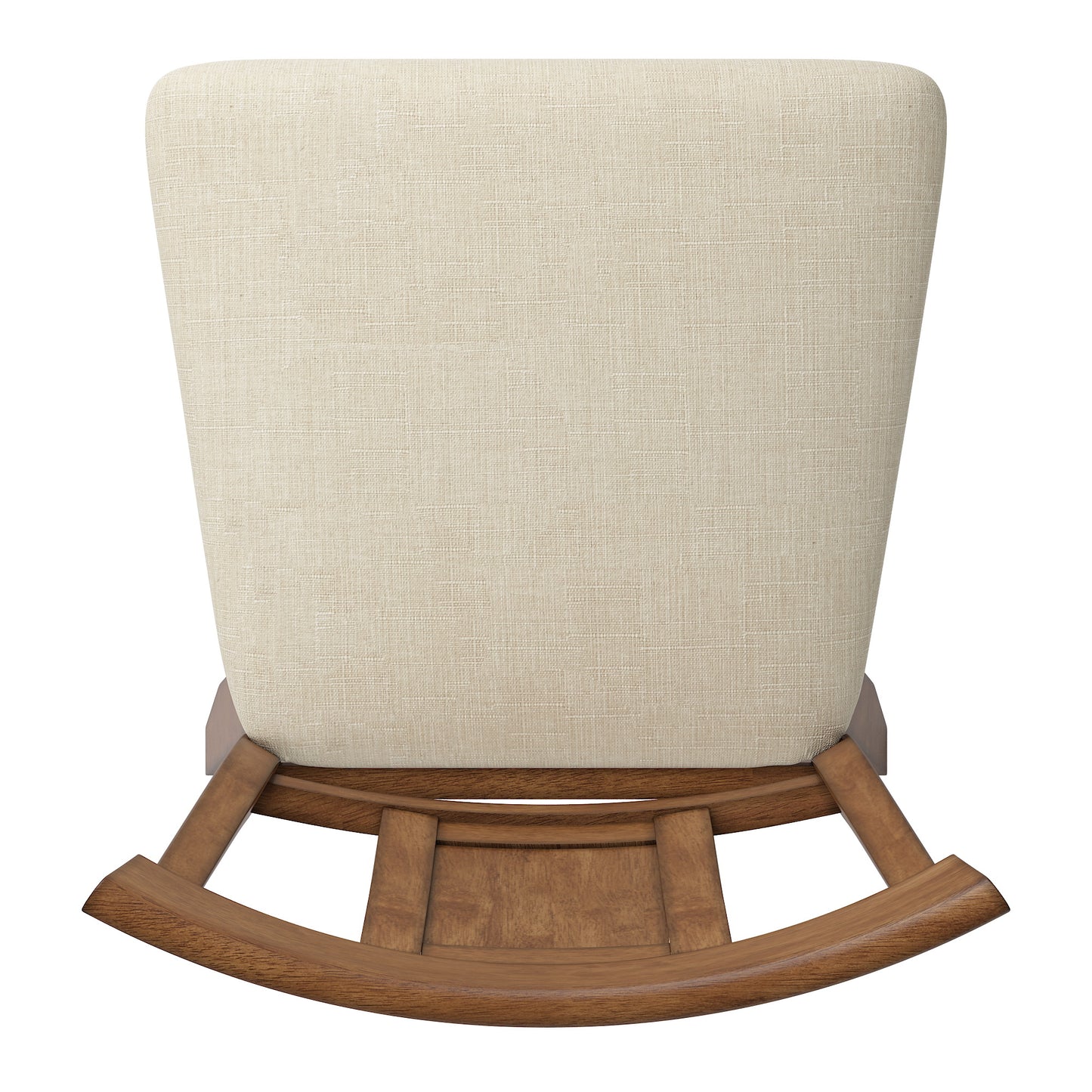 Panel Back Counter Height Wood Swivel Chair - Oak Finish