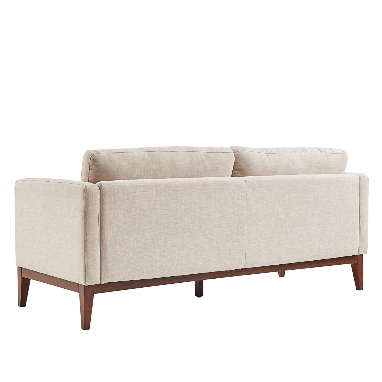 Linen Upholstered Sofa - Beige Linen
