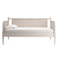 Traditional Beaded Wood Daybed - Antique White, No Trundle