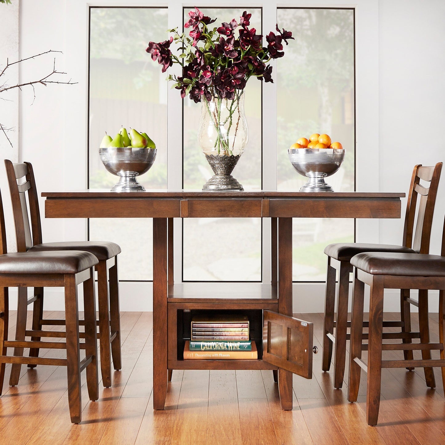 Extending Counter Height Dining Table