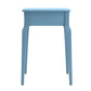 1-Drawer Wood Side Table - Blue