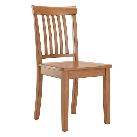 Mission Back Wood Dining Chairs (Set of 2) - Oak Finish
