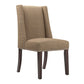 Wingback Dining Chairs (Set of 2) - Tan Chenille