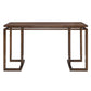 Rectangular Counter Height Dining Table - With Two Wine Cabinets