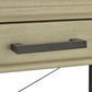 Cornice 1-Drawer Storage Writing Desk - Ivory White Finish