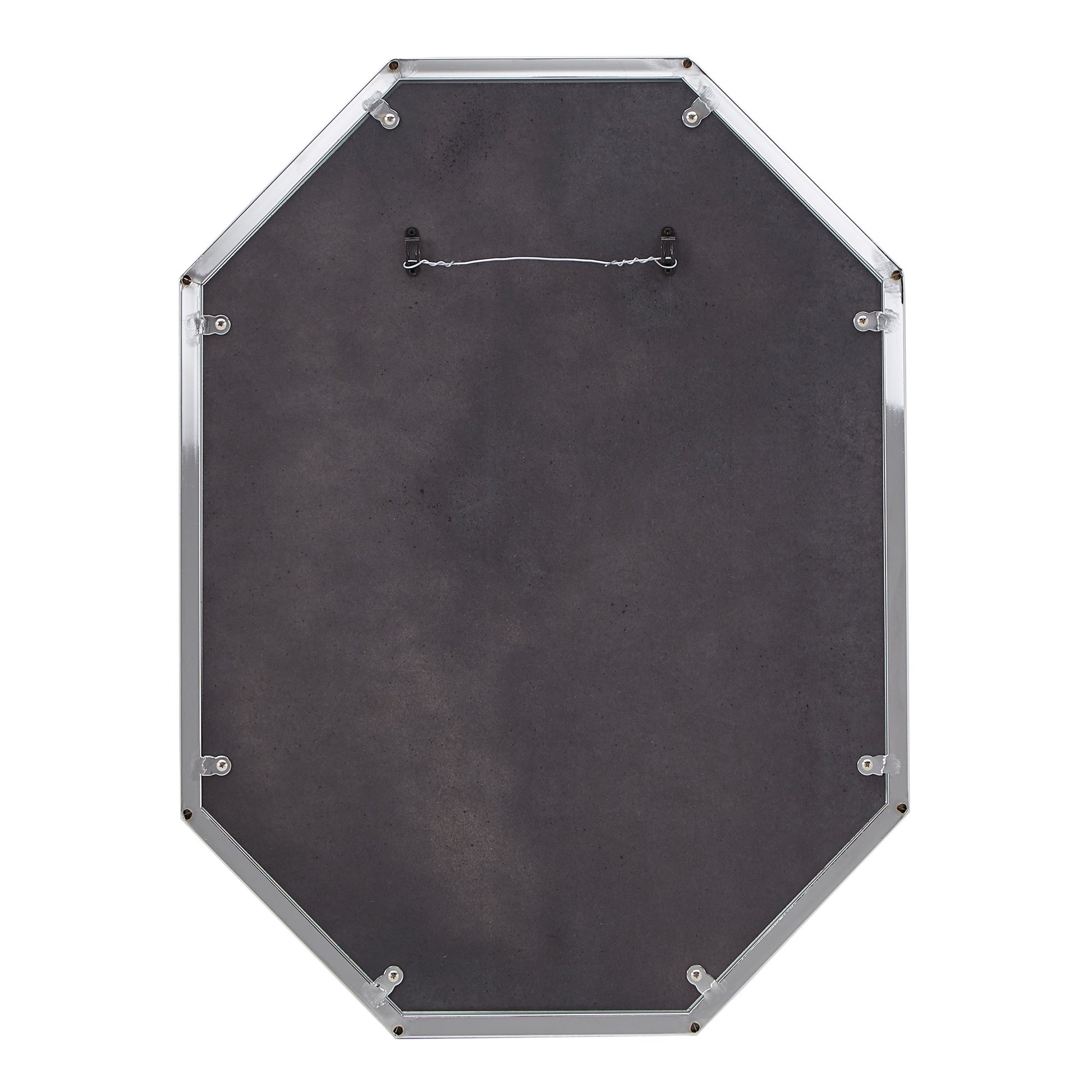 15 Metallic circles Wall Mirror (48 x 32 Inches) - Punam Metalcrafts