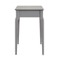 1-Drawer Wood Writing Desk - Frost Grey