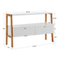 TV Stand for TVs up to 47" with Drawers - White
