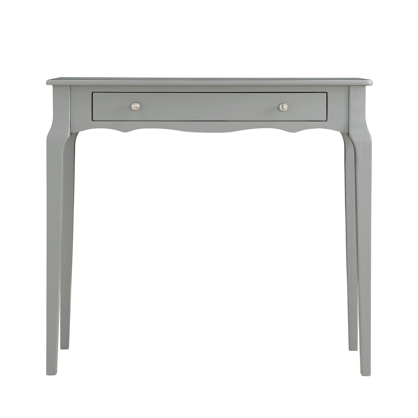 1-Drawer Wood Accent Console Sofa Table - Grey