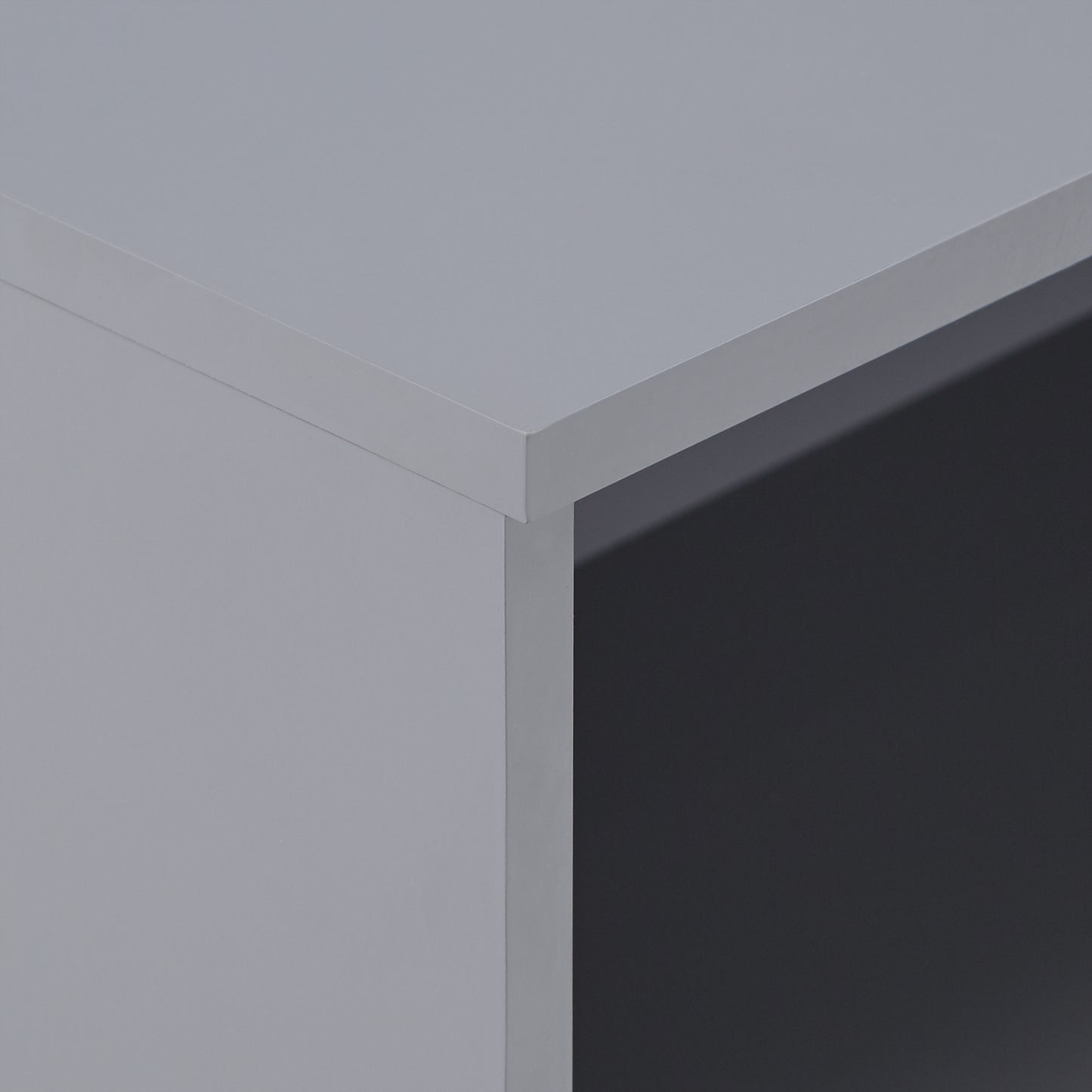 Modular Stacking Storage Bins - Frost Grey, 1 Box with 2 Drawers