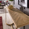 Natural Finish Wood Sofa Table