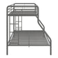 Twin over Full Bunk Bed - Frost Grey