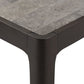 Faux Marble Top Table - 37" Wide Coffee Table