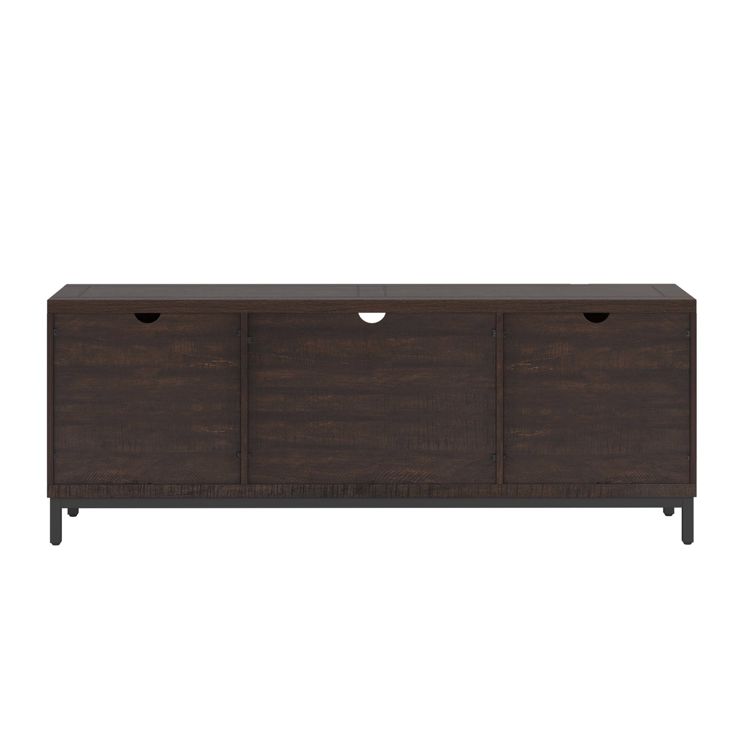 TV Stand for TVs up to 65" - Dark Brown Finish