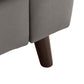39" Wide Microfiber Armchair - Grey