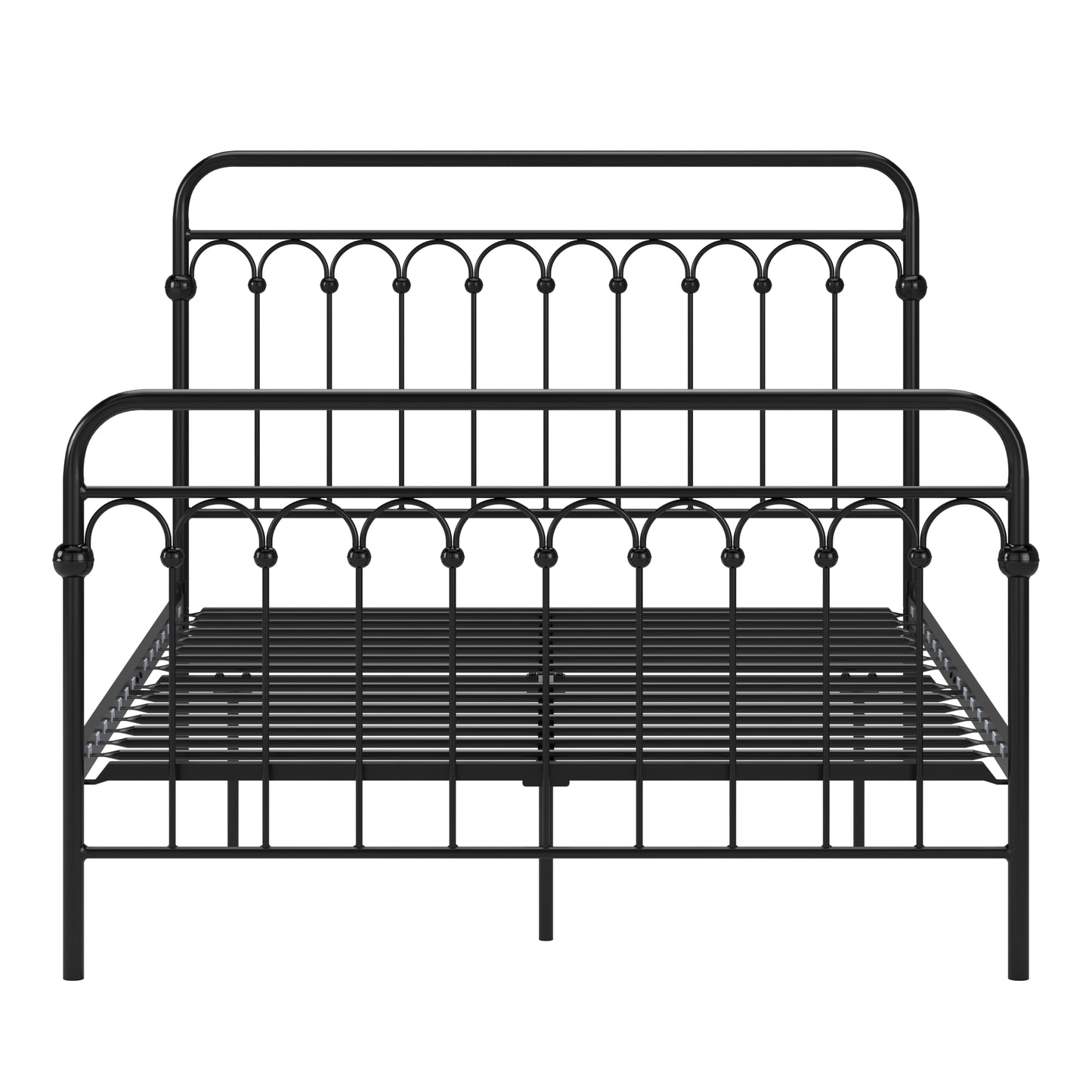 Metal Arches Platform Bed - Black, Full