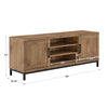 TV Stand for TVs up to 65" - Oak Finish