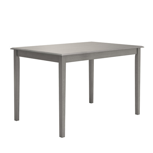 48-inch Rectangular Dining Table - Antique Grey Finish