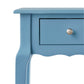 1-Drawer Wood Storage End Table - Heritage Blue