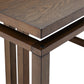 Rectangular Counter Height Dining Table - With Two Storage Cabinets