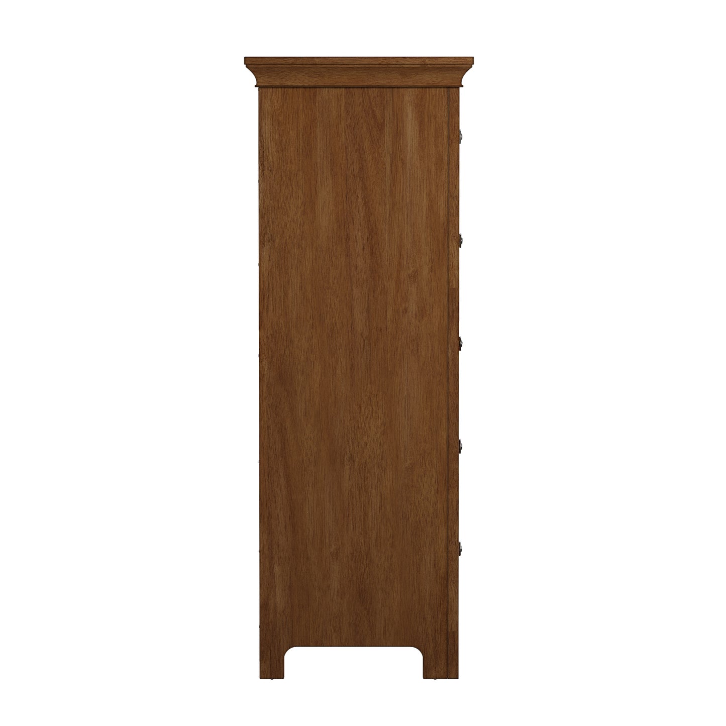 5-Drawer Wood Modular Storage Chest - Oak Finish