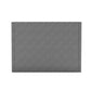 Wingback Button Tufted Tall Headboard Bed - Grey Linen, King