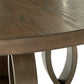 Dark Walnut Finish 60-inch Round Dinning Table