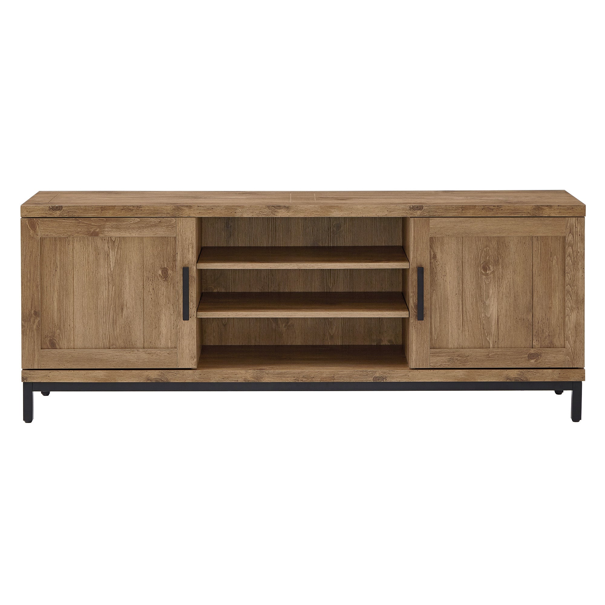 TV Stand for TVs up to 65" - Oak Finish
