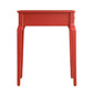 1-Drawer Wood Side Table - Red
