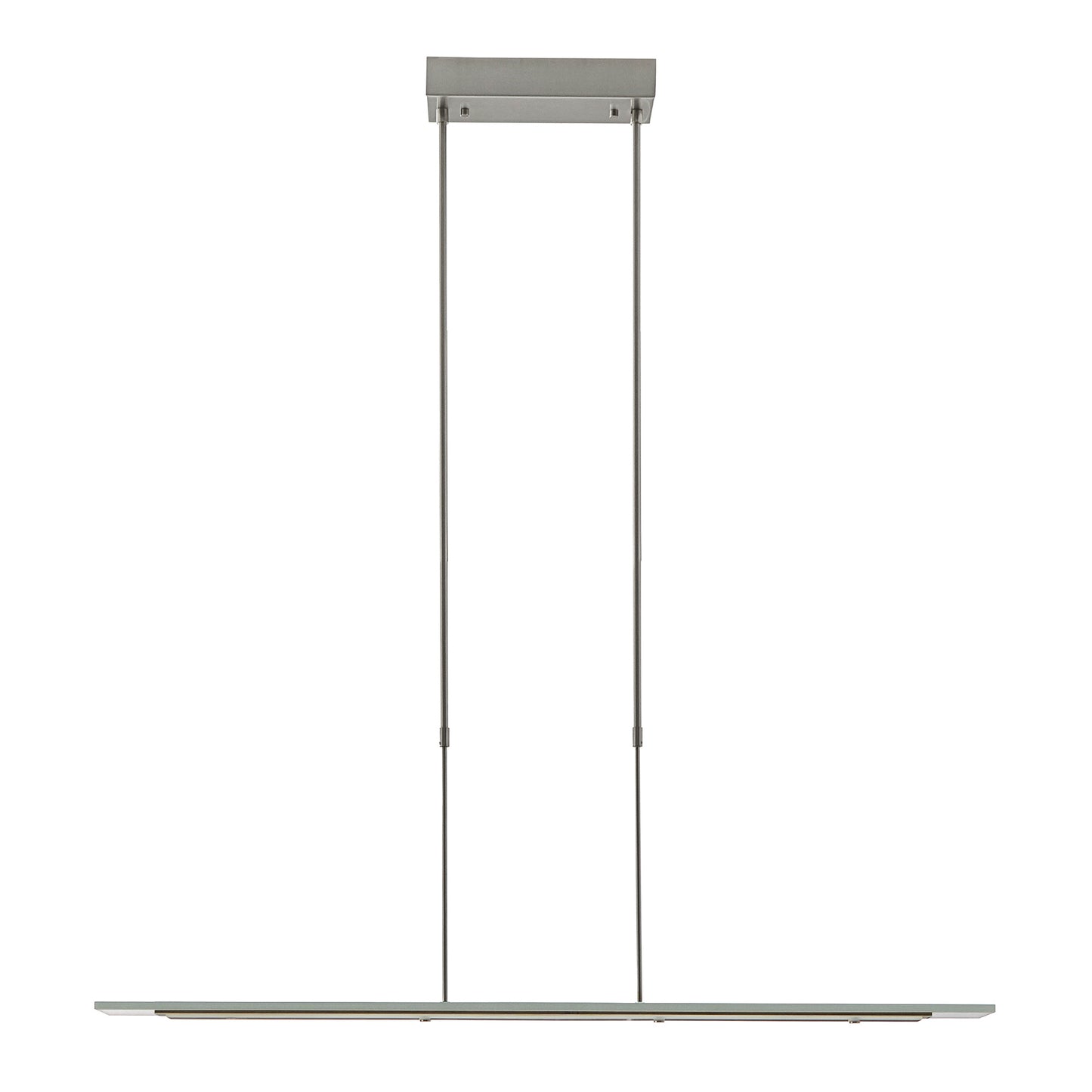 Modern Light Rods LED Pendant - White Finish