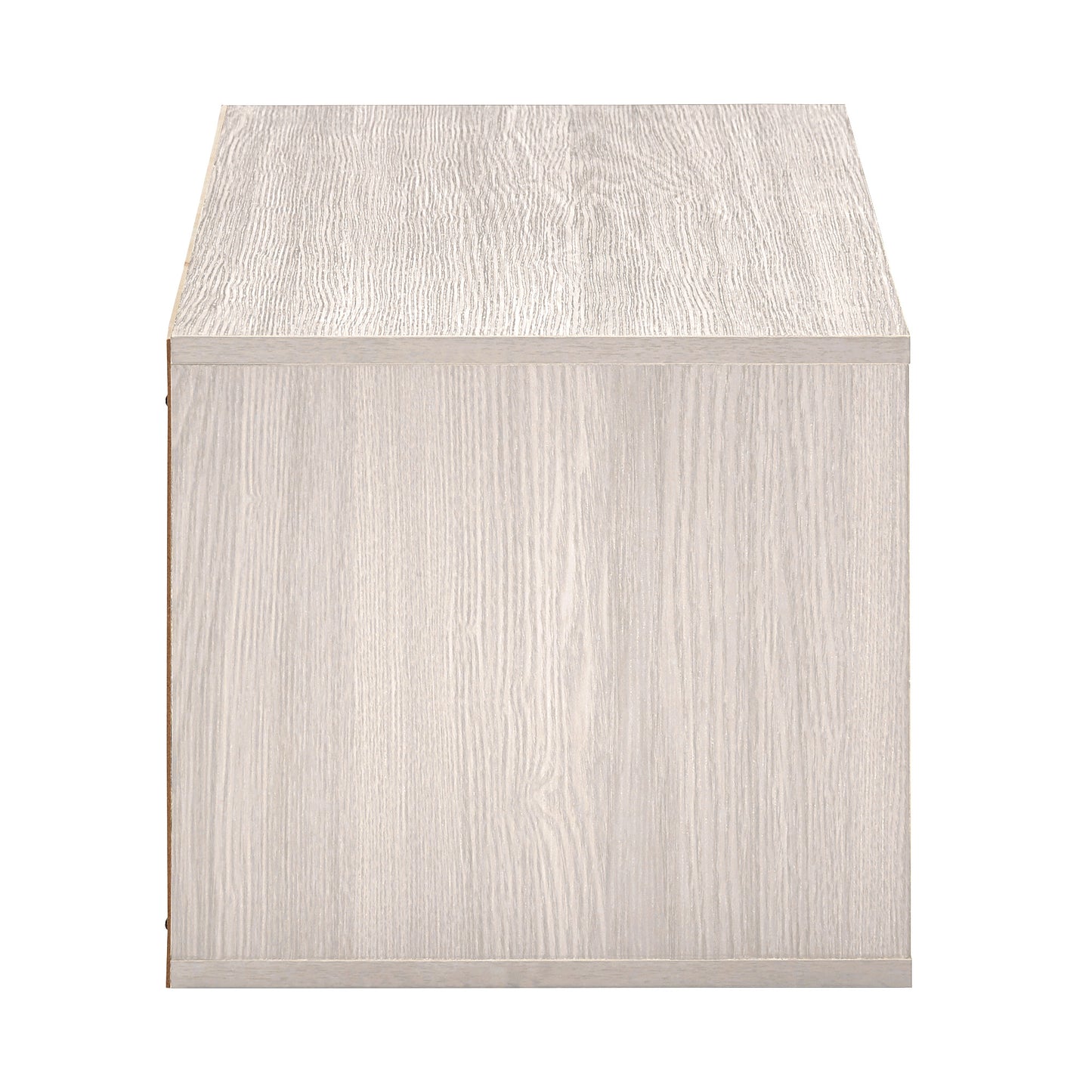 Stackable Storage Organizer - Large 1 - Shelf Cube, White Finish